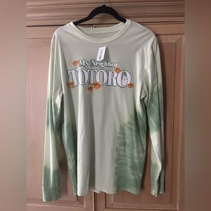 Box lunch green tie dyed My Neighbor Totoro shirt in size medium. New with tags.
